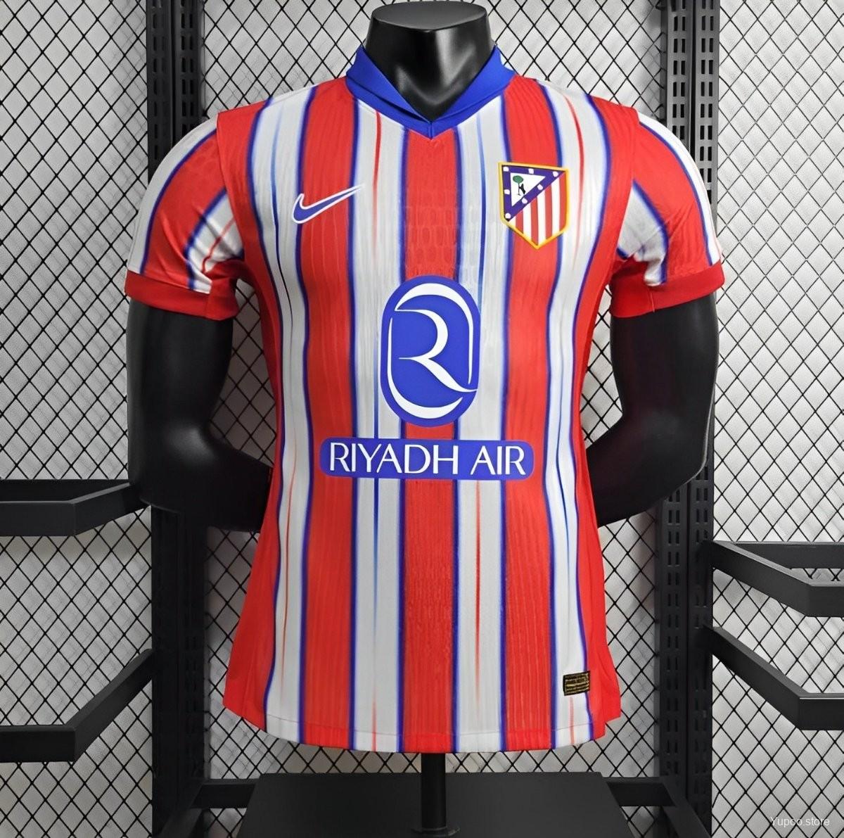 24/25 Atletico Madrid home jersey player version