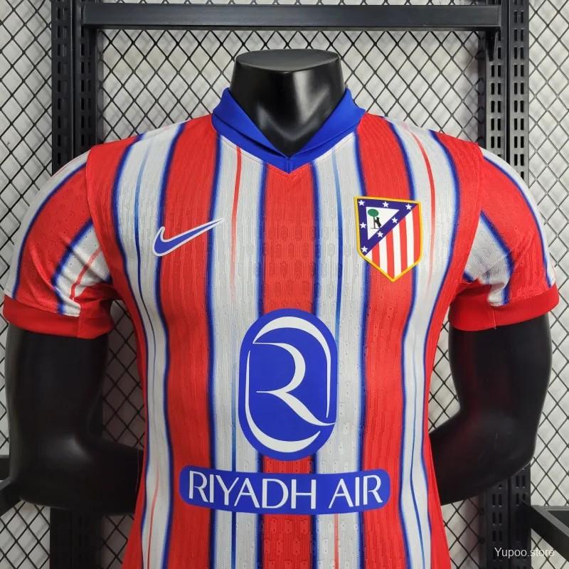 24/25 Atletico Madrid home jersey player version