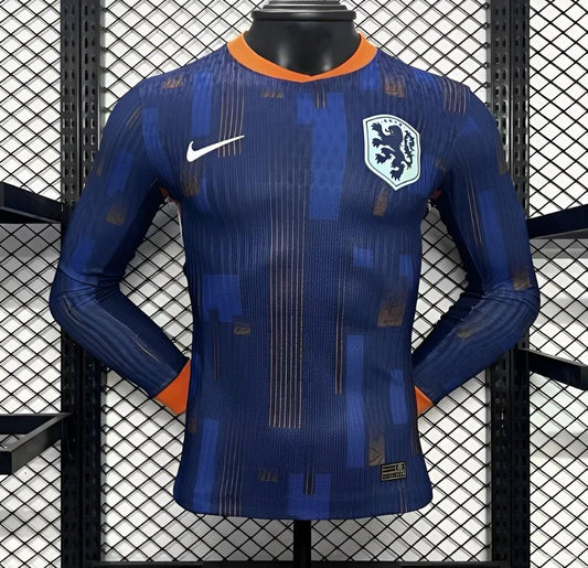 2024 Netherlands Away Long sleeve jersey player version