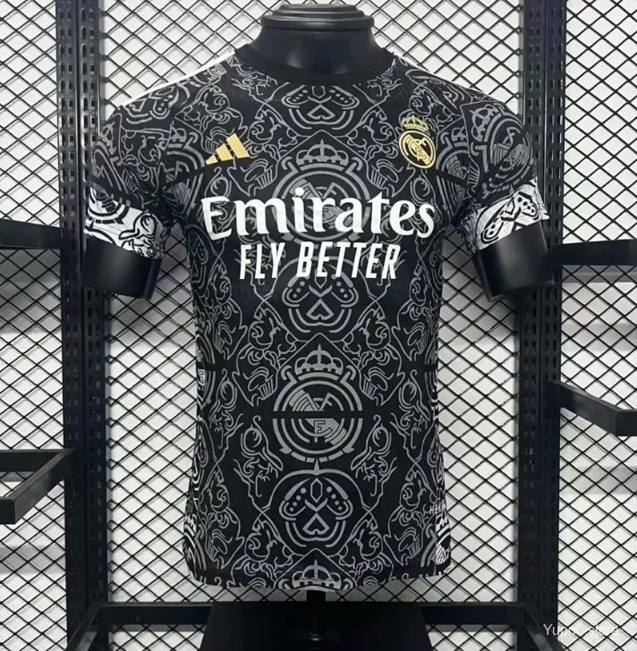 24/25 Real Madrid black special jersey