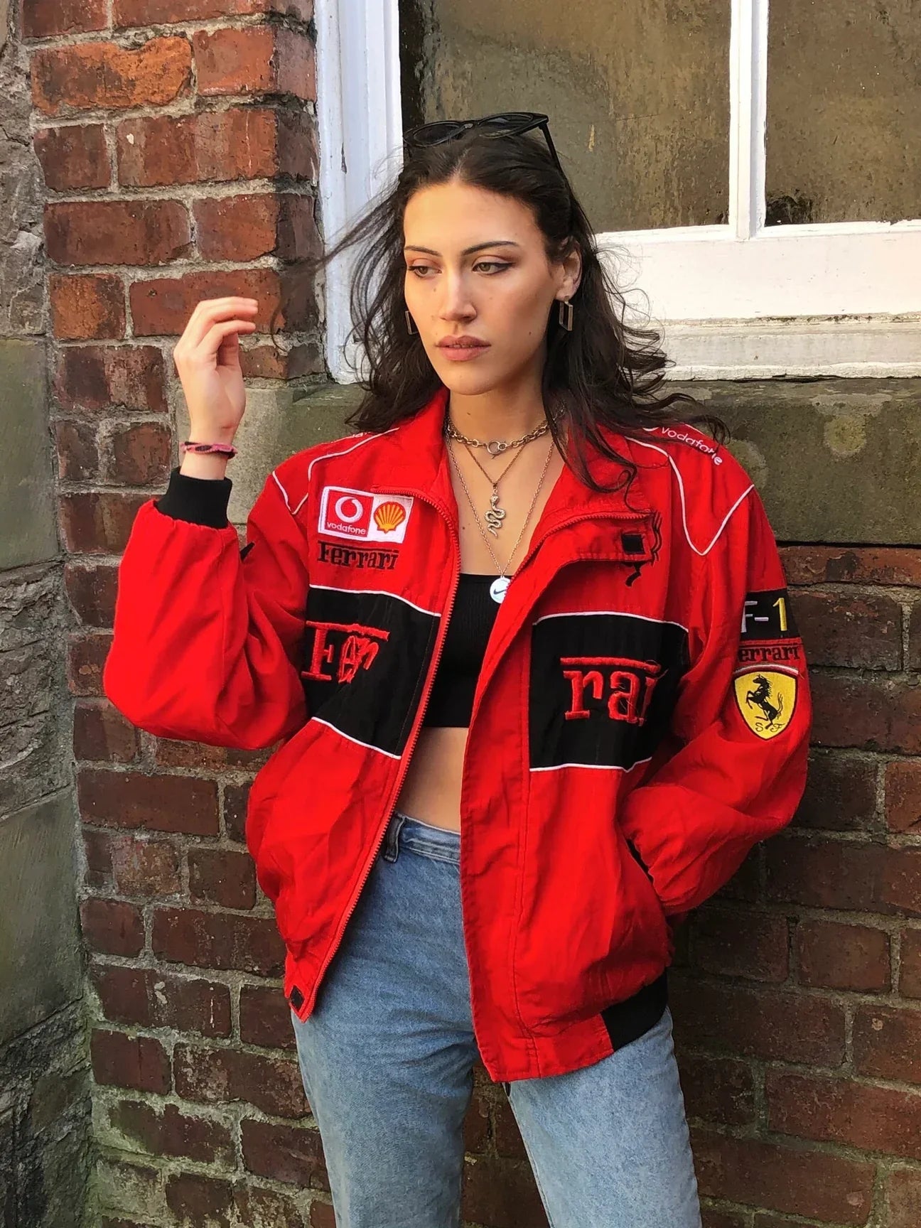 Ferrari racing vintage jacket