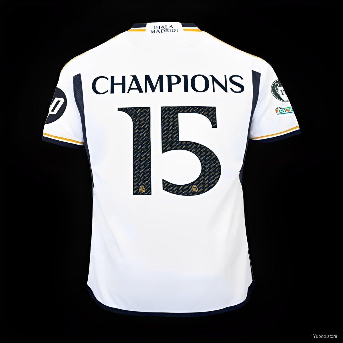 23/24 Real Madrid home 15 Trophy jersey