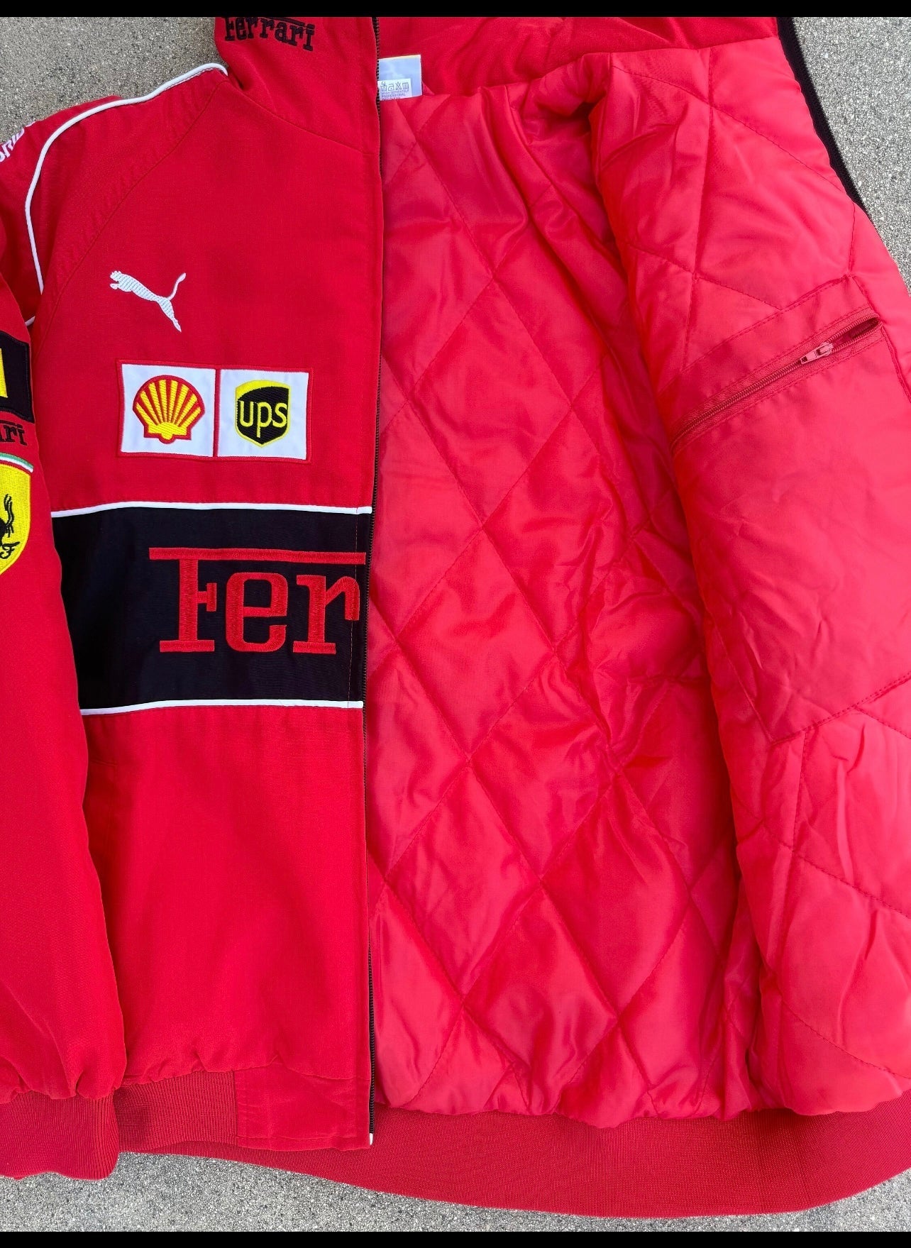 Ferrari racing vintage jacket