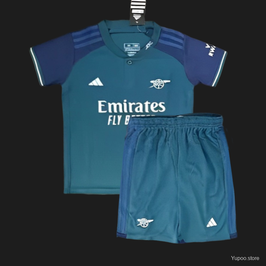 23/24 Kids Arsenal Away Green Jersey