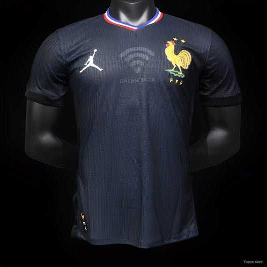 Player Version 2024 France x Balenciaga Navy Special Jersey