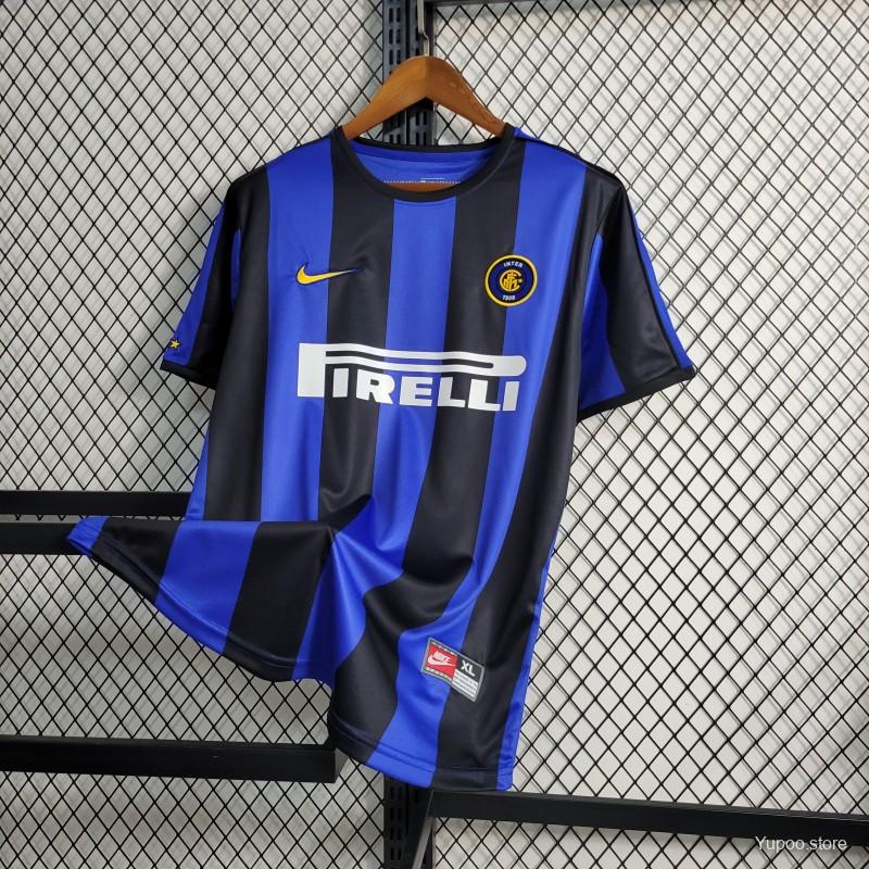 Retro 99-00 Inter Milan Home Jersey