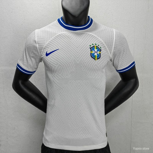 Player Version 22/23 Brazil Away White Jersey