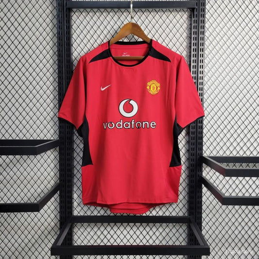 Retro 02/04 Manchester United Home Jersey