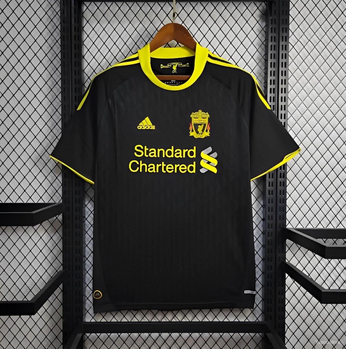 Retro 2010/11 Liverpool Third Black Jersey