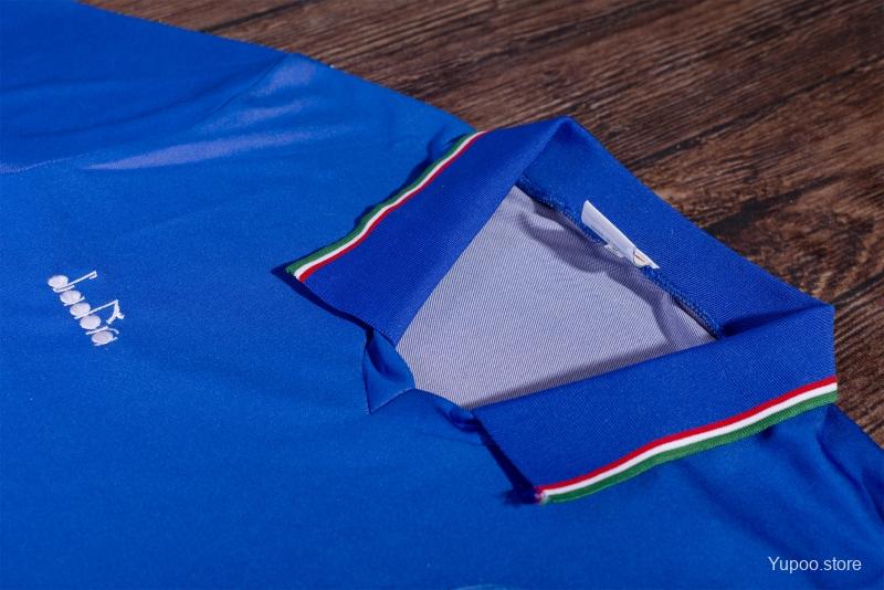 Retro 1990 Italy Home Soccer Jersey