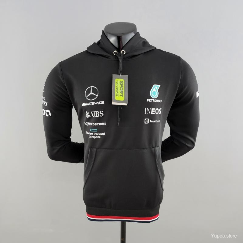 2022 F1 Mercedes AMG Petronas Black Jacket