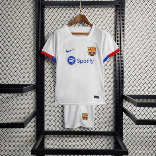 23-24 KIDS Barcelona Away Jersey Size