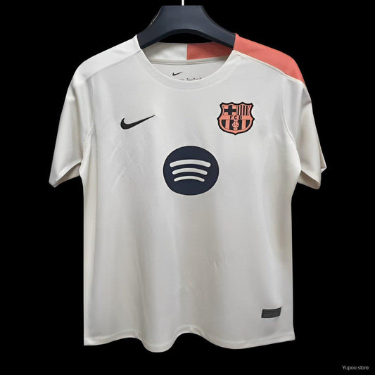 Barcelona Beige Pre-Match Jersey