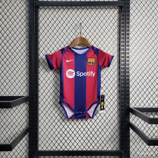 23-24 Baby Barcelona Home Jersey 6-18 Month