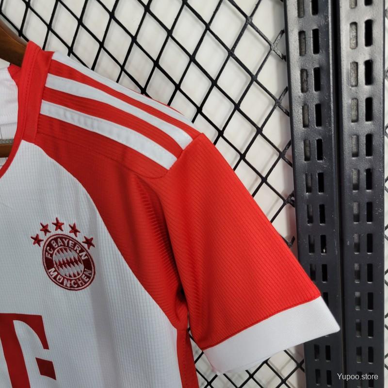 23-24 KIDS Bayern Munich Home Jersey Size