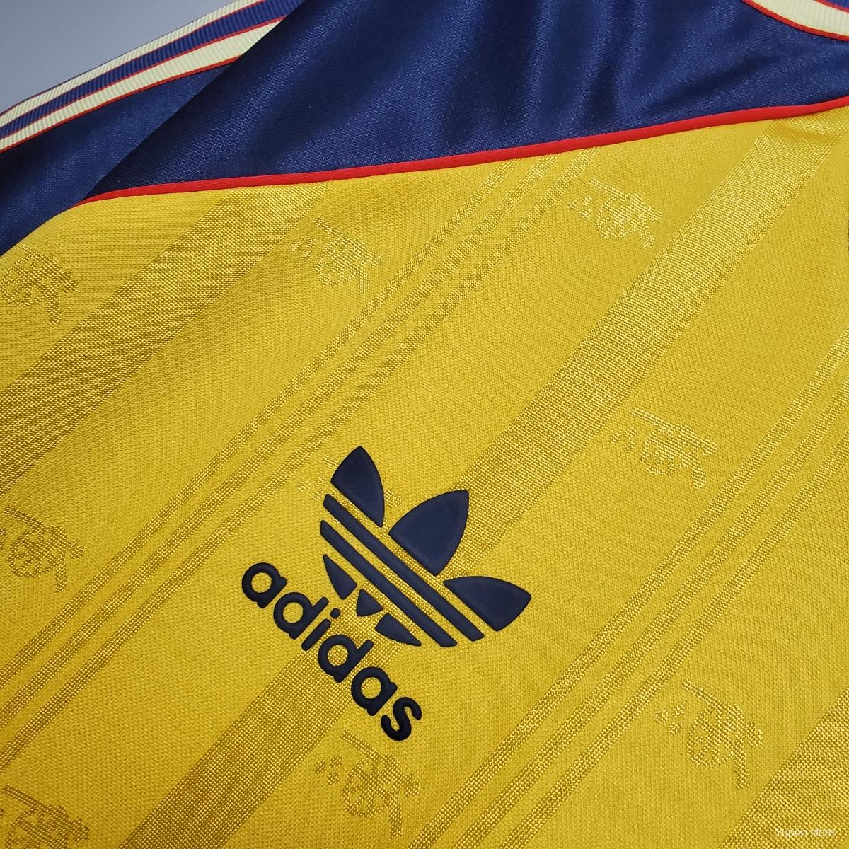 Retro 88/89 Arsenal AWAY Soccer Jersey