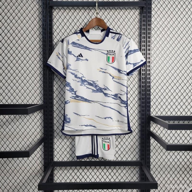 23-24 KIDS Italy Away Jersey Size