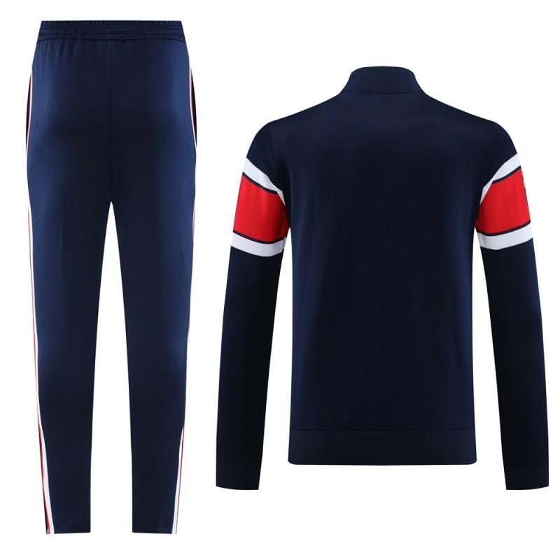 PSG Navy Red Full Zipper Jacket+Pants