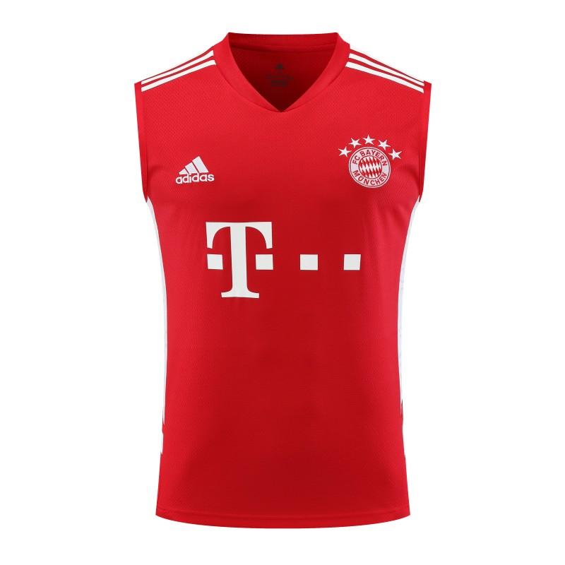 23-24 Bayern Munich Red Vest Jersey+Shorts