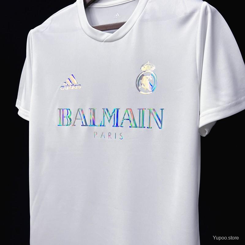 23/24 Real Madrid x Balmain White Jersey